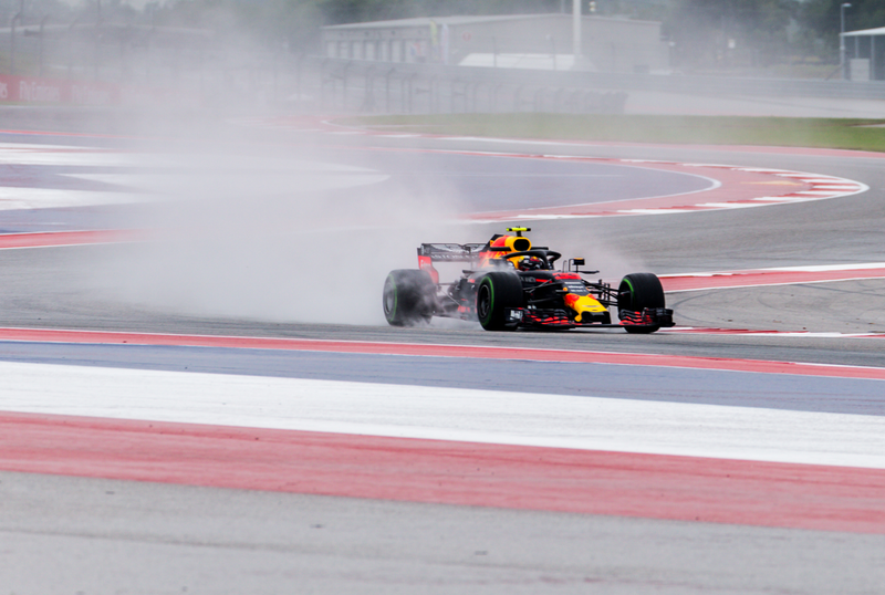 Illustration for article titled Here's All The Action From Friday At The U.S. Grand Prix